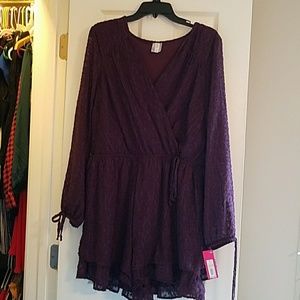 NWT Dainty Purple Romper